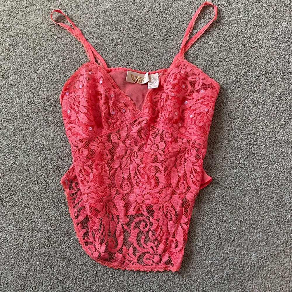 Victoria secret lace cami - Picture 2 of 6